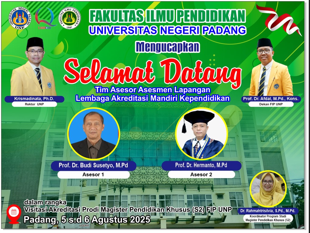 PSMPKH UNP Laksanakan Asesmen Lapangan Akreditasi LAMDIK Tahun 2025